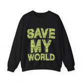 Save My World - Unisex Heavy Blend™ Crewneck Sweatshirt